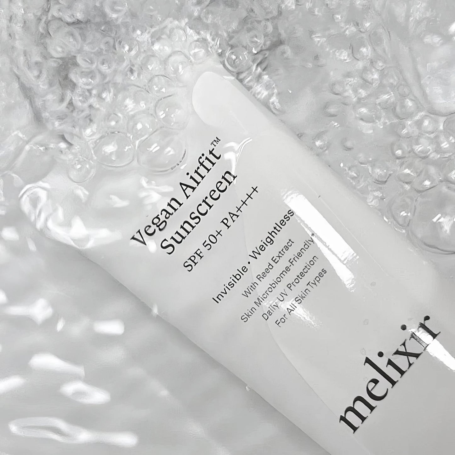 Melixir Vegan Airfit Sunscreen SPF50+ PA++++ 50ml-Wonder Skin