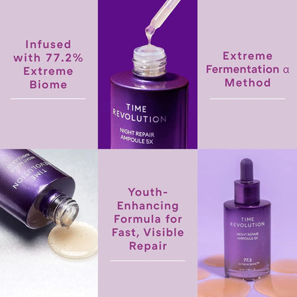 Missha Time Revolution 5X Serum 50ml: Ferment + Nacht | Wonder Skin
