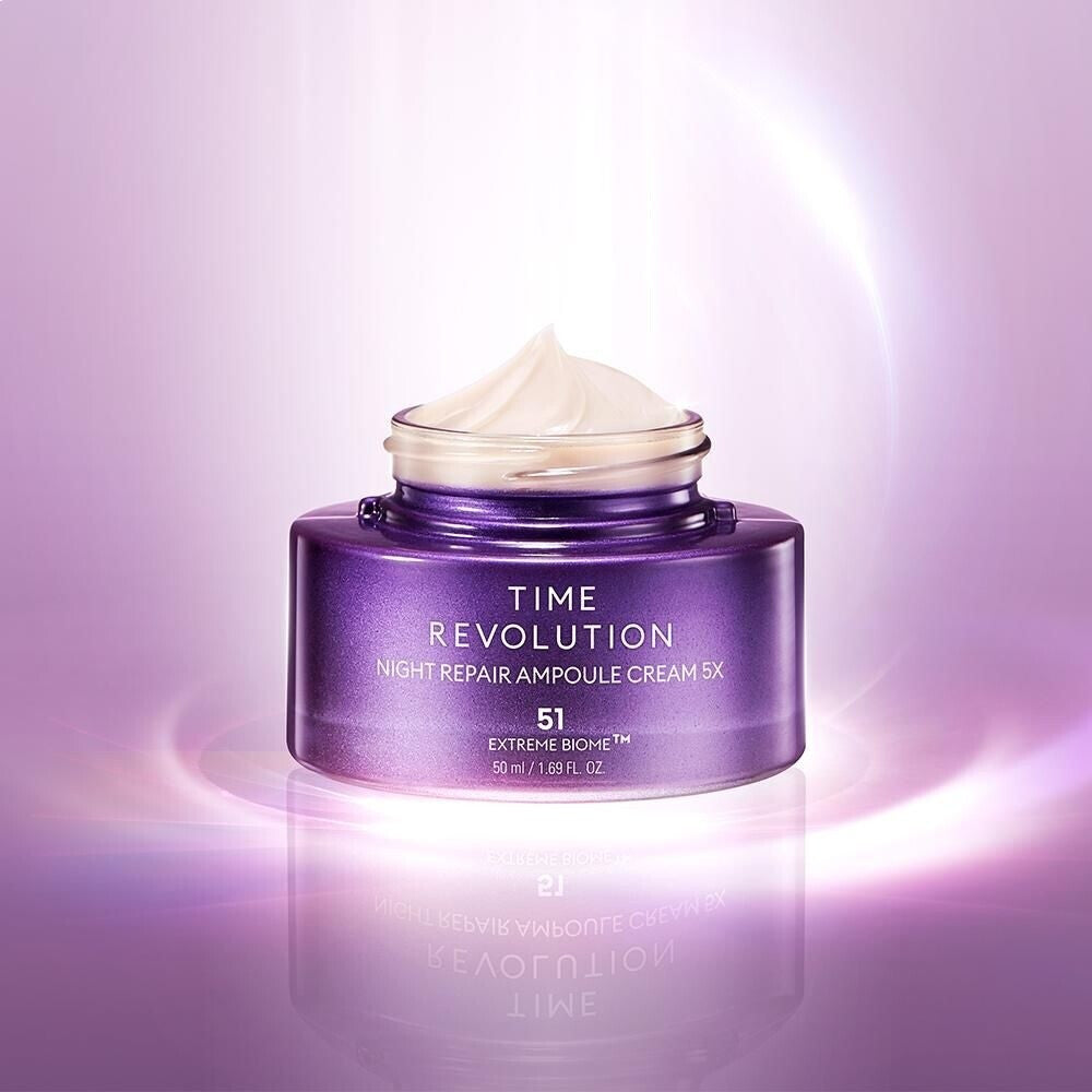 Missha Time Revolution Night Repair Ampoule Cream 5x 50ml-Wonder Skin