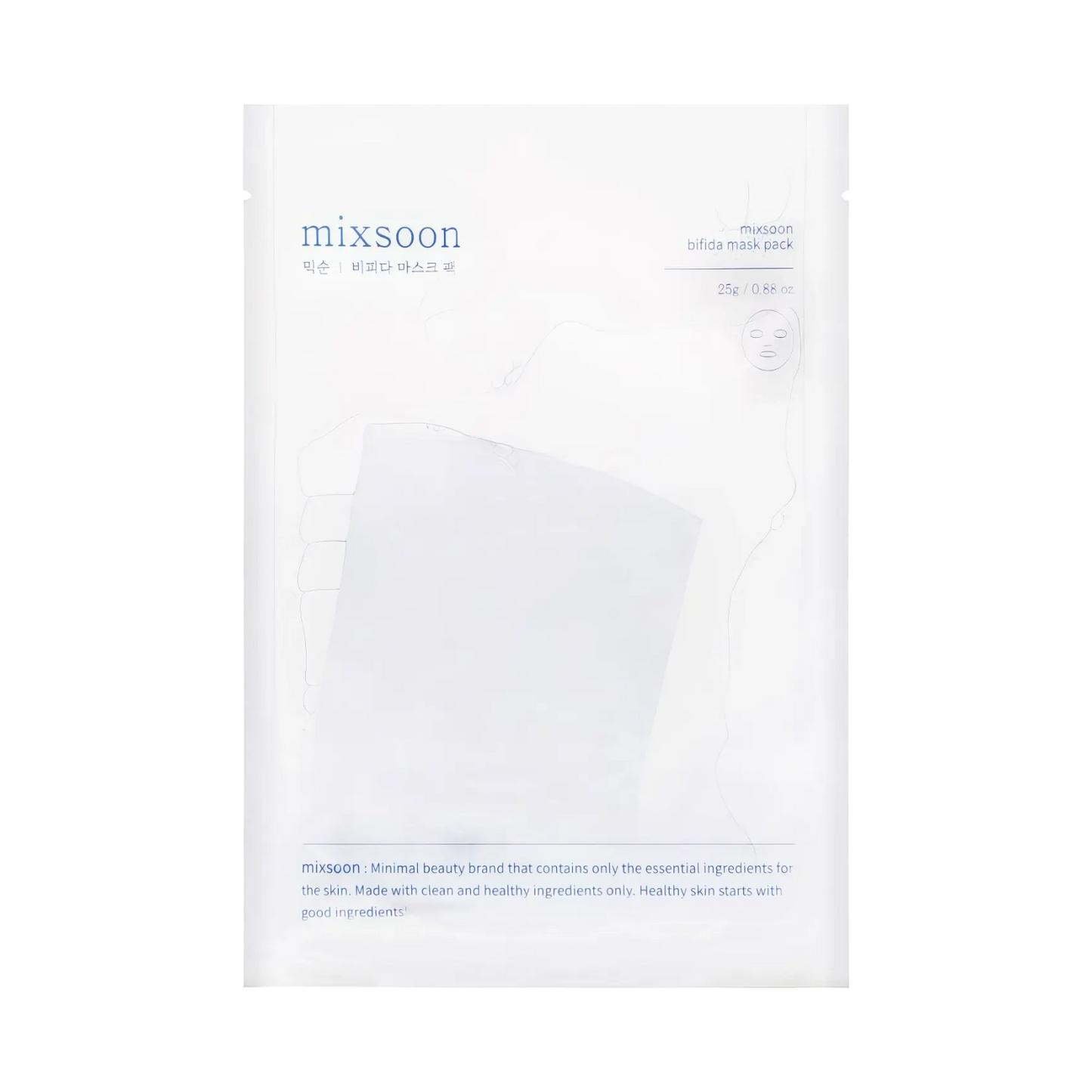Mixsoon Bifida Mask Pack 25g-Wonder Skin