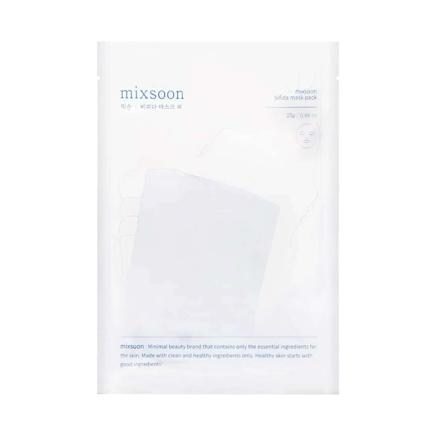 Mixsoon Bifida Mask Pack 25g-Wonder Skin