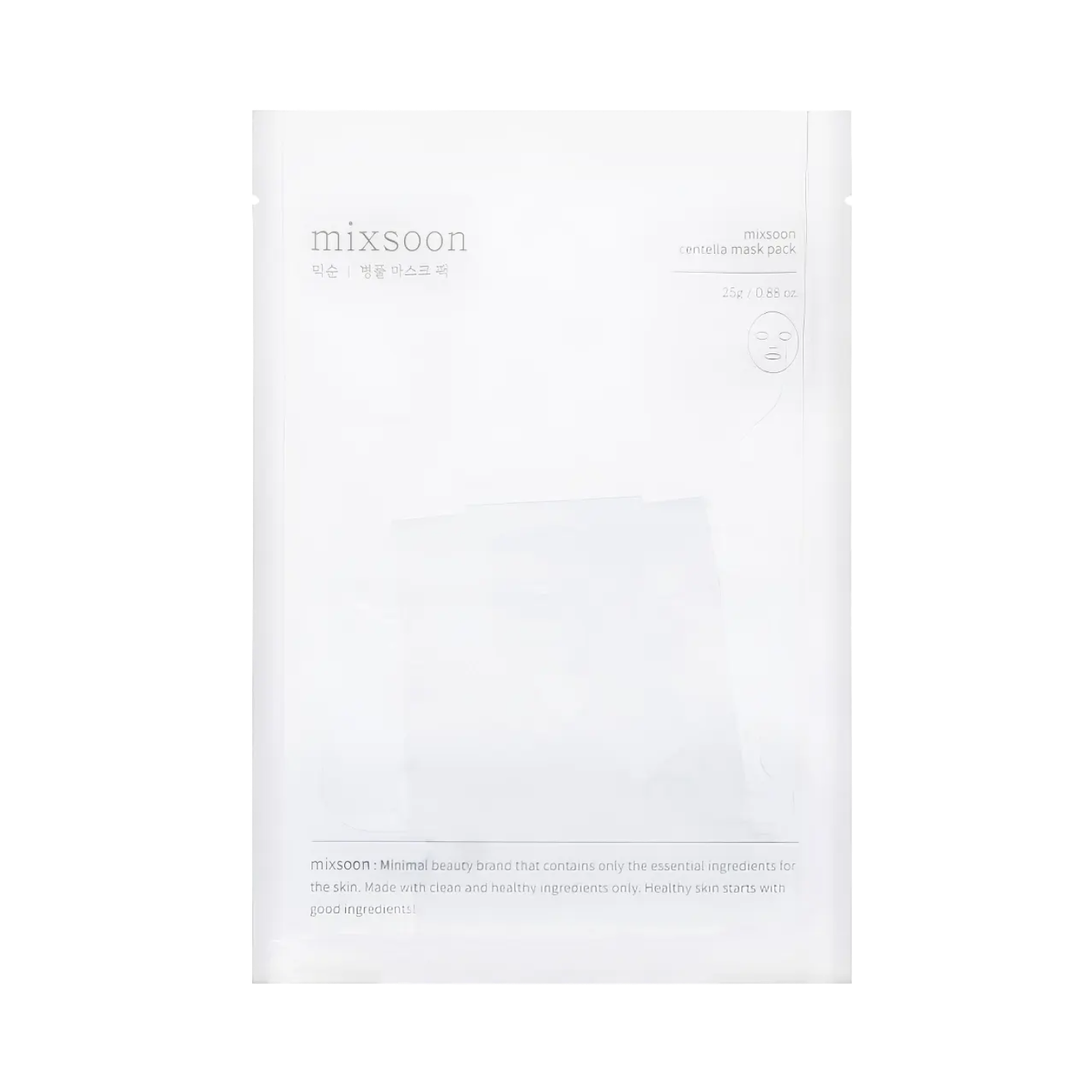 Mixsoon Centella Mask Pack 25g-Wonder Skin