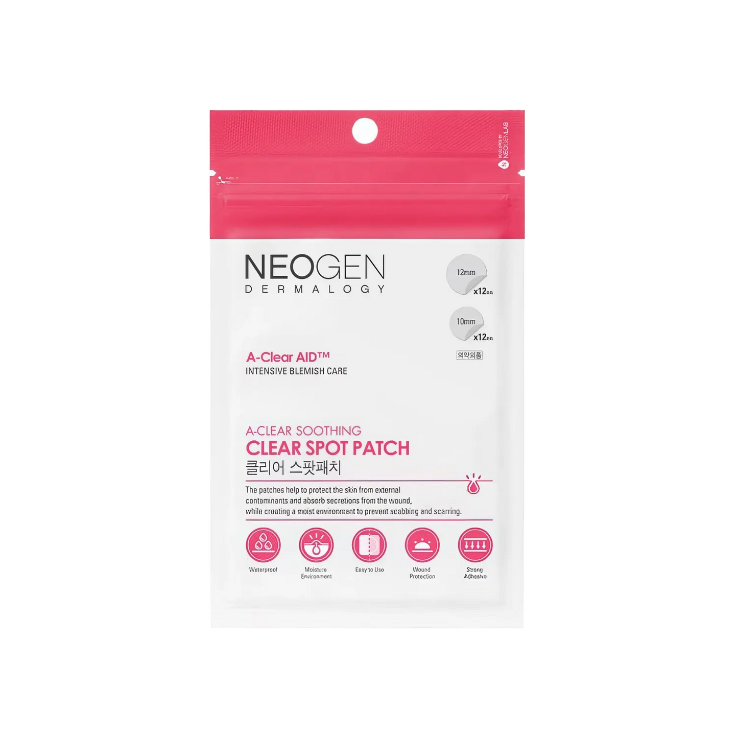 Neogen Dermalogy A-Clear Soothing Spot Patch 24St.-Wonder Skin