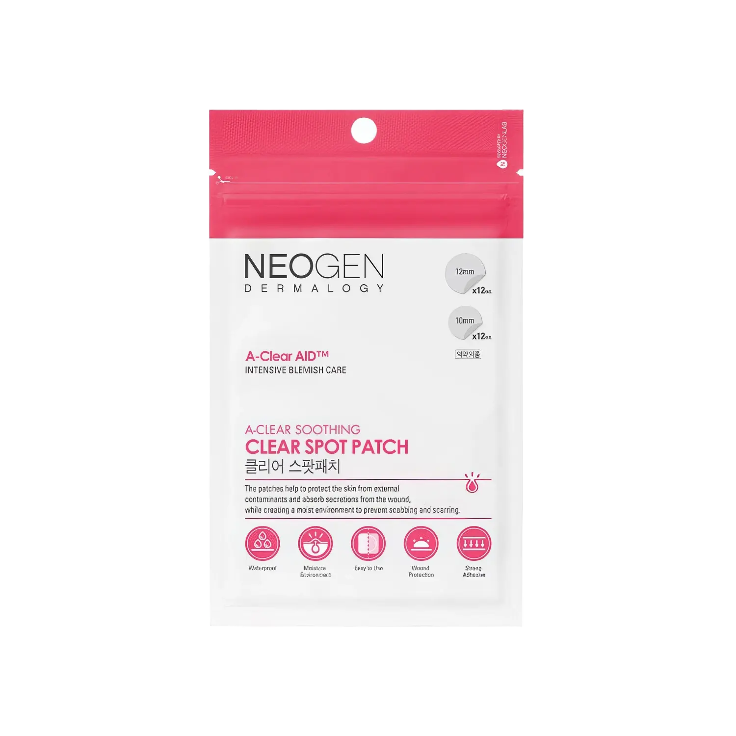 Neogen Dermalogy A-Clear Soothing Spot Patch 24St.-Wonder Skin
