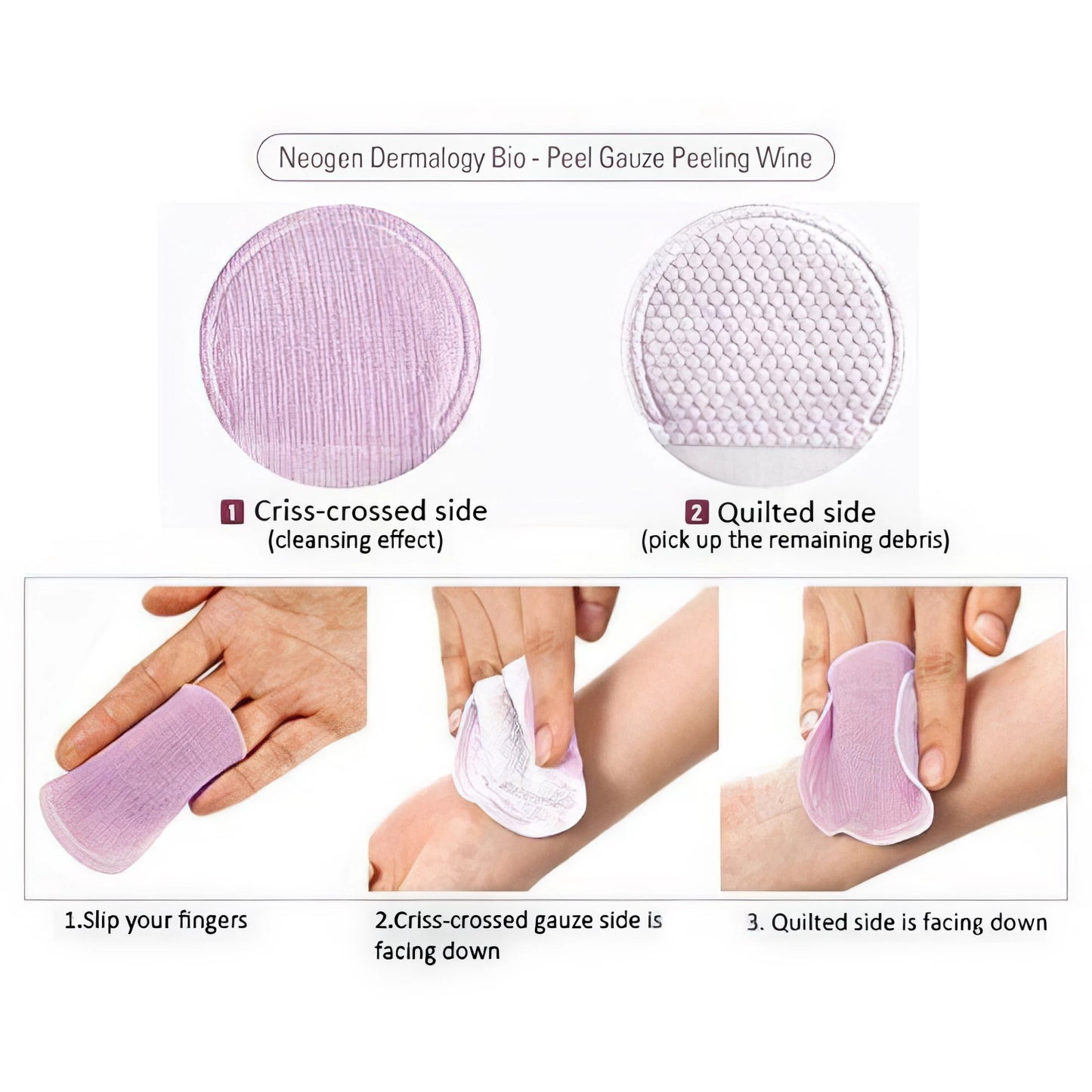 Neogen Dermalogy Bio-Peel Gauze Peeling Wine 30pcs/200ml-Wonder Skin