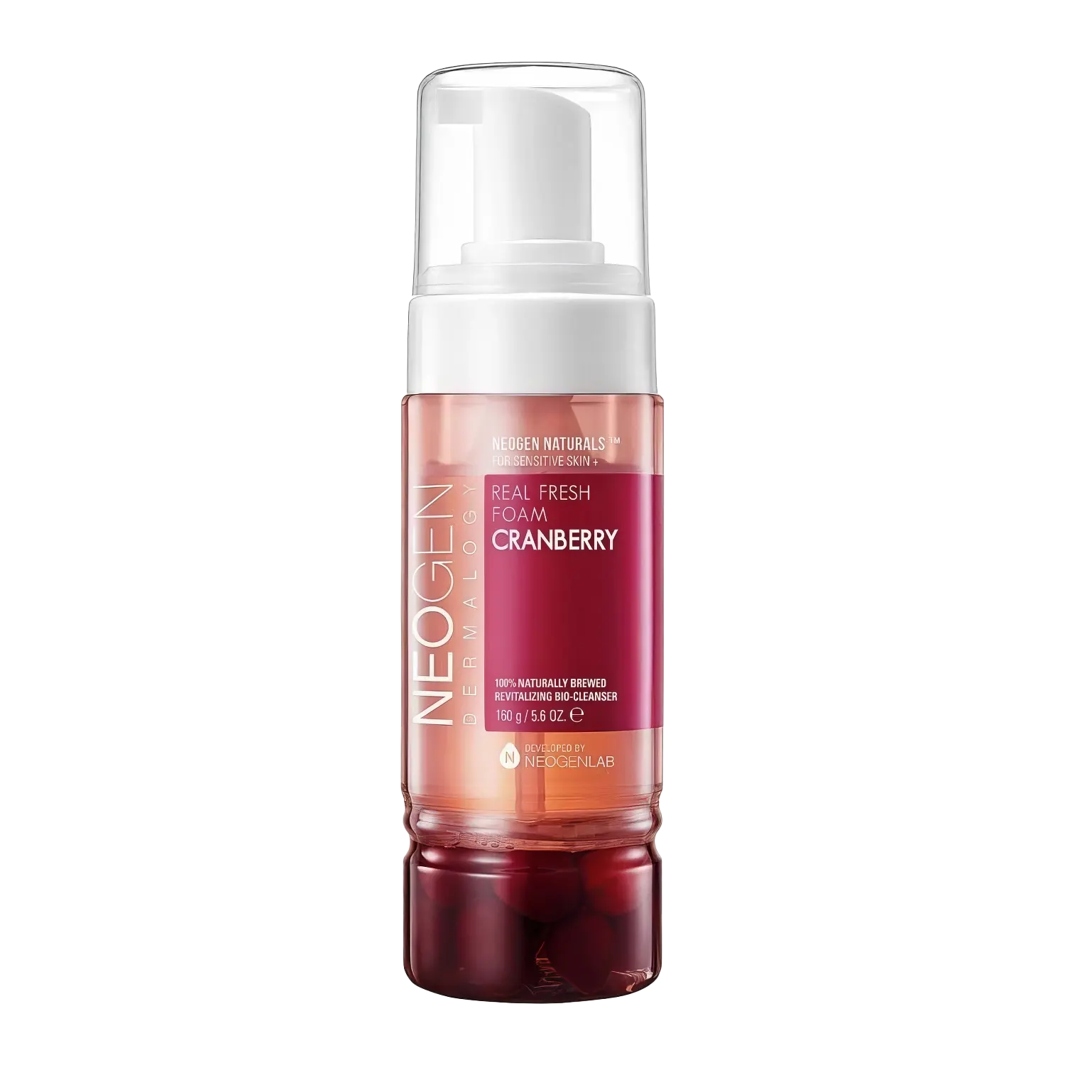 Neogen Dermalogy Real Fresh Foam Cranberry 160g-Wonder Skin