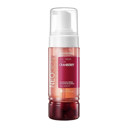 Neogen Dermalogy Real Fresh Foam Cranberry 160g-Wonder Skin