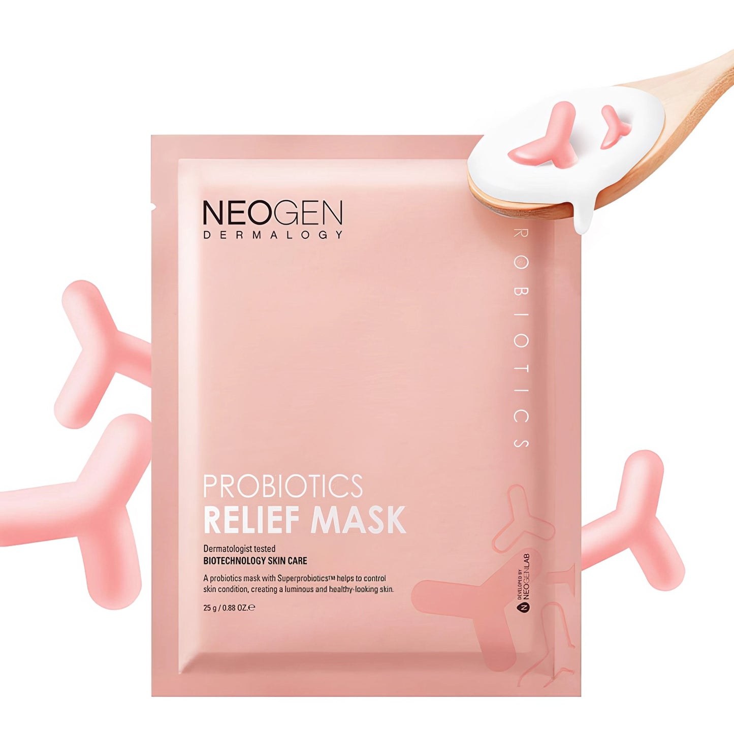 Neogen Probiotic Relief Mask 1pc/25g-Wonder Skin