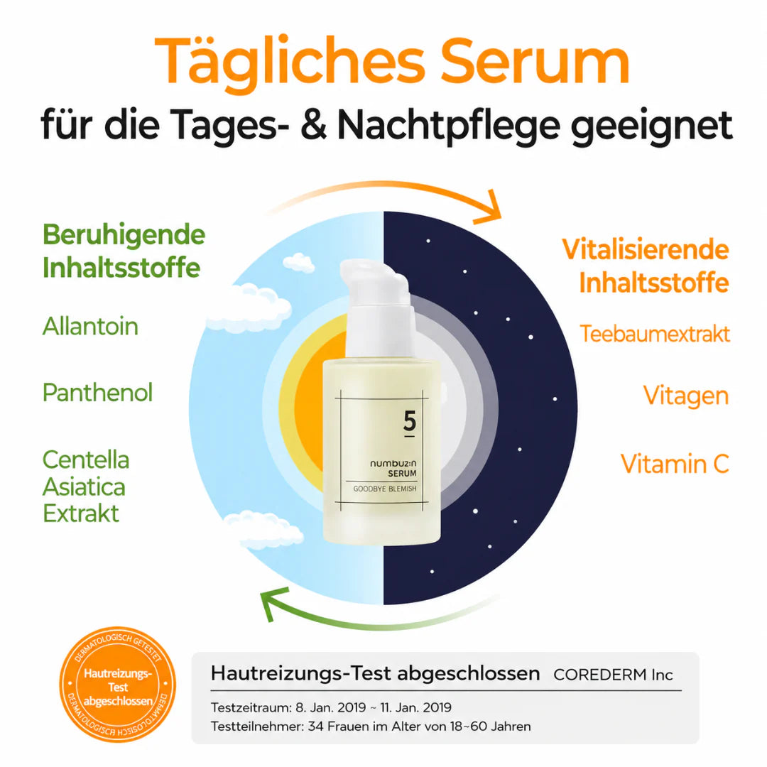 Numbuzin No.5 Goodbye Blemish Serum 50ml-Wonder Skin
