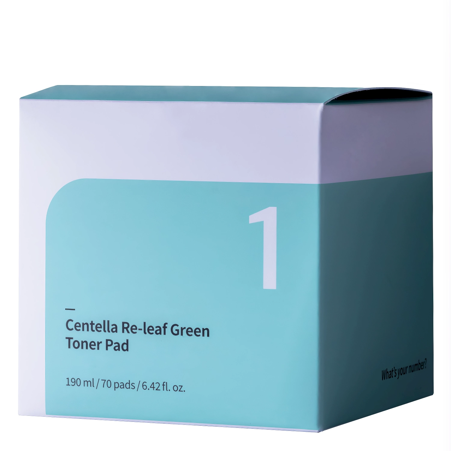 Numbuzin No.1 Centella Re-leaf Green Toner Pad 70pcs./190ml.-Wonder Skin