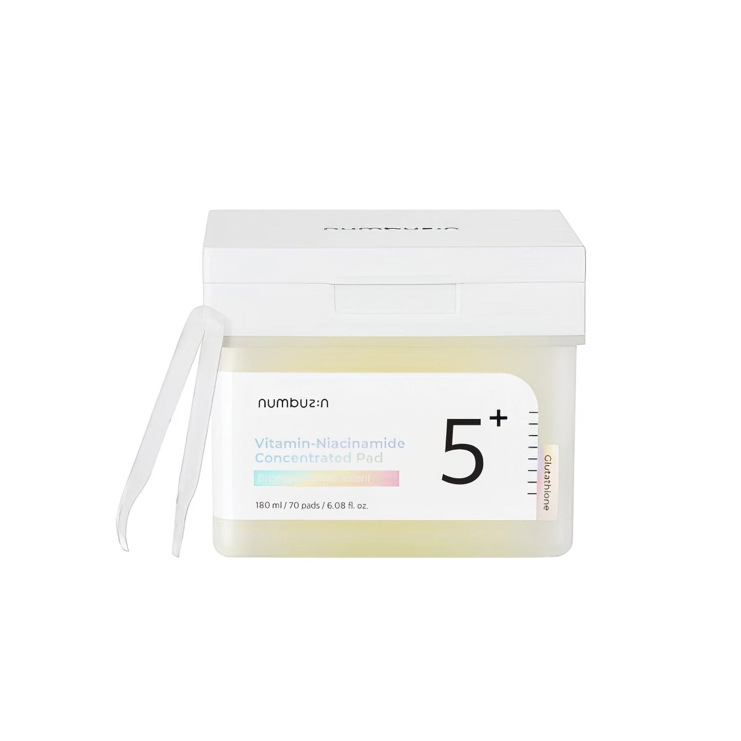 Numbuzin No.5 Vitamin Niacinamide Concentrated Pad 180ml/70pcs.-Wonder Skin