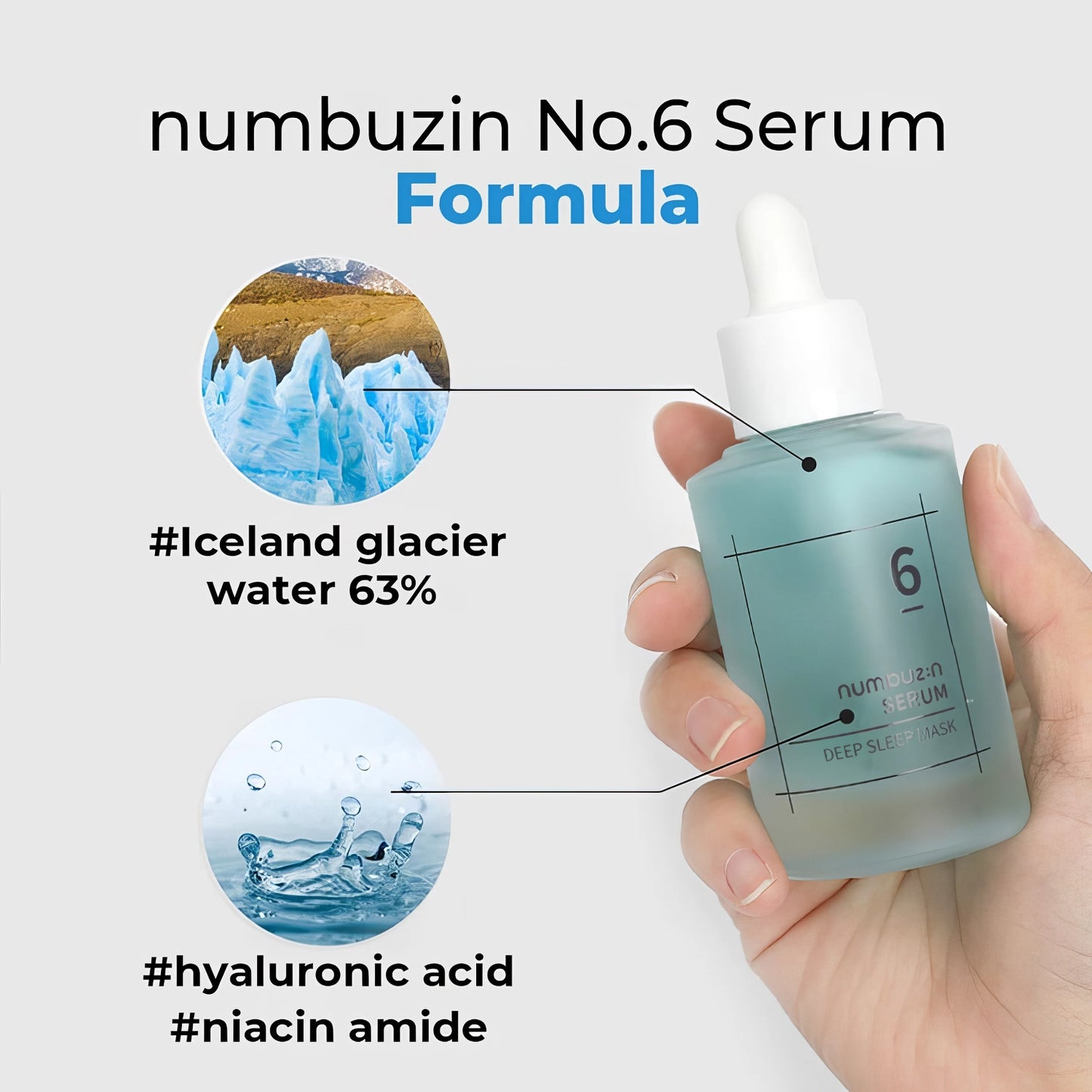 Numbuzin No.6 Deep Sleep Mask Serum 50ml-Wonder Skin