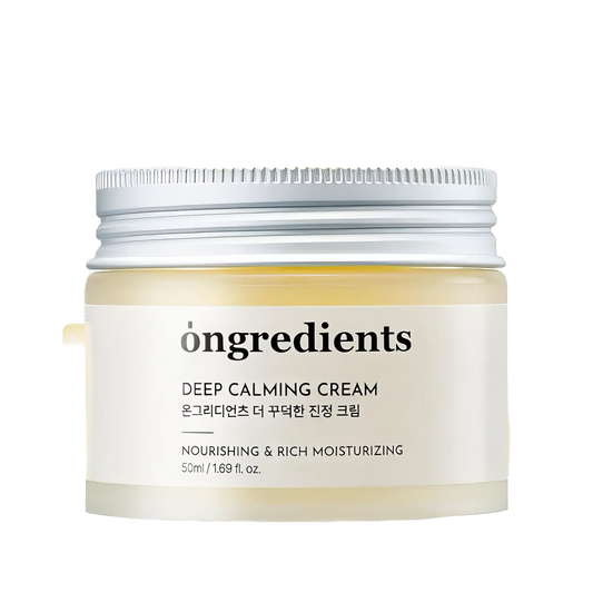 Ongredients Deep Calming Cream 50ml-Wonder Skin