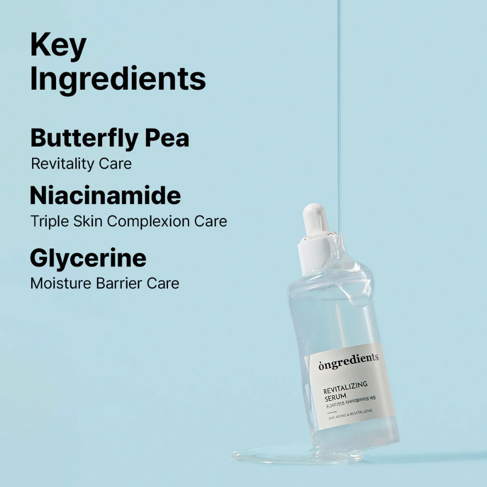 Ongredients Revitalizing Serum 50ml-Wonder Skin