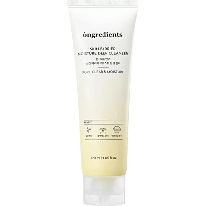 Ongredients Skin Barrier Moisture Deep Cleanser 120ml-Wonder Skin