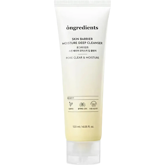 Ongredients Skin Barrier Moisture Deep Cleanser 120ml-Wonder Skin