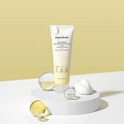 Ongredients Skin Barrier Moisture Deep Cleanser 120ml-Wonder Skin