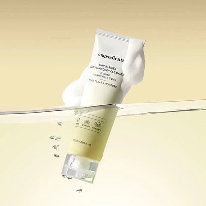 Ongredients Skin Barrier Moisture Deep Cleanser 120ml-Wonder Skin
