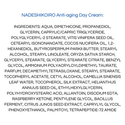 Onshindo Osaka Nadeshikoiro – Face Day Cream (Normal-Combination Skin) 50ml-Wonder Skin