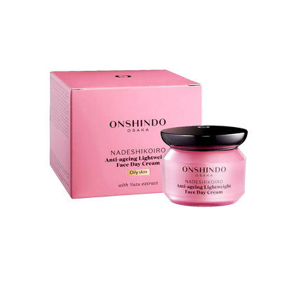 Onshindo Osaka Nadeshikoiro – Lightweight Face Day Cream (Oily Skin) 50ml-Wonder Skin