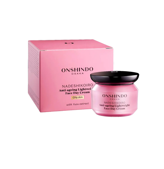 Onshindo Osaka Nadeshikoiro – Lightweight Face Day Cream (Oily Skin) 50ml-Wonder Skin