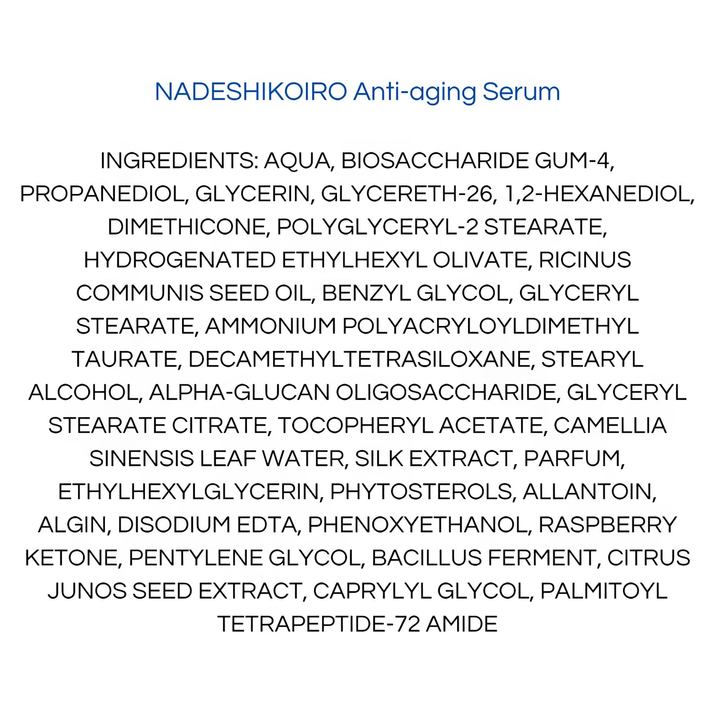 Onshindo Osaka Nadeshikoiro serum (all skin types) 30ml-Wonder Skin