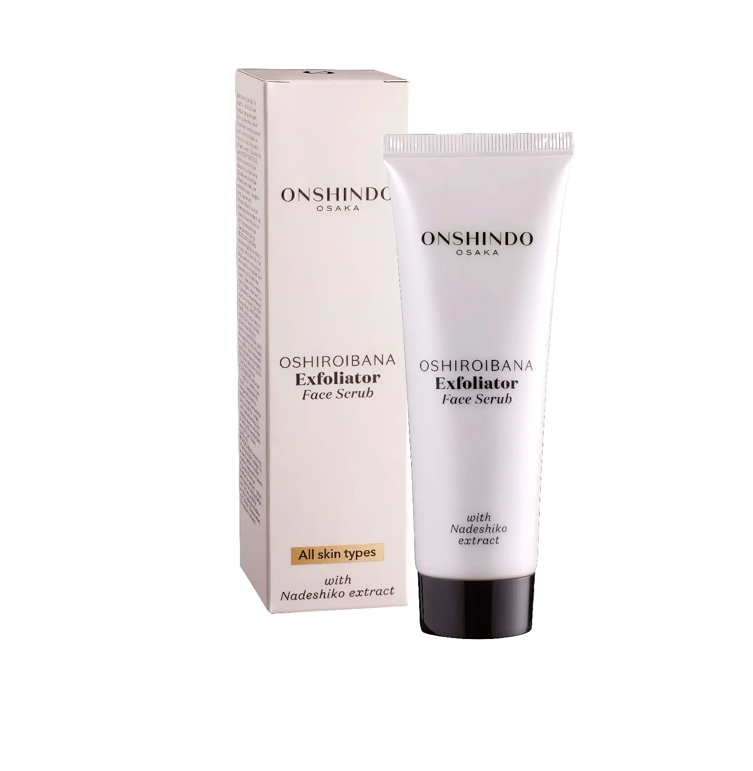 Onshindo Osaka Oshiroibana face scrub (all skin types) 75ml-Wonder Skin