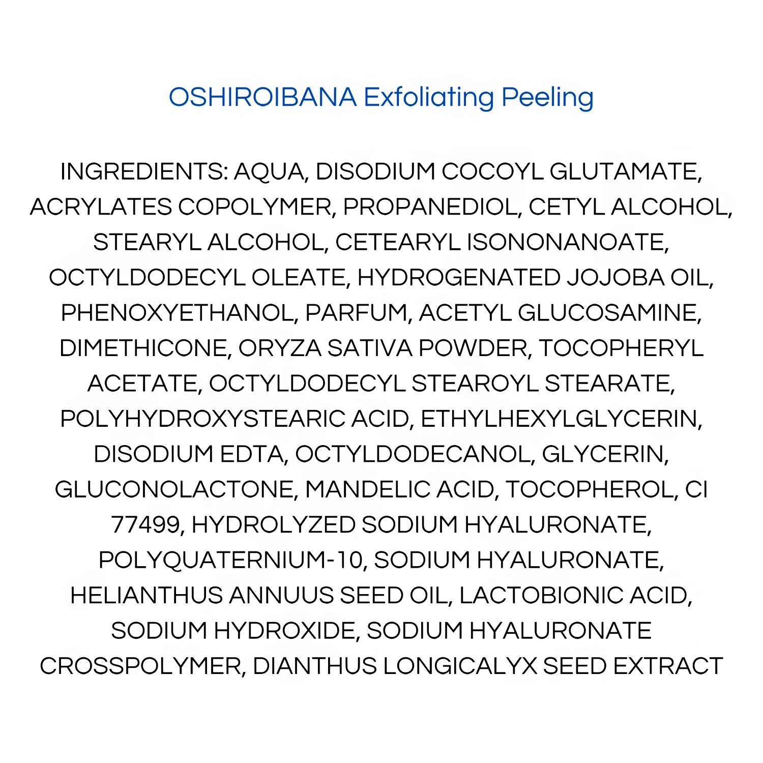 Onshindo Osaka Oshiroibana face scrub (all skin types) 75ml-Wonder Skin