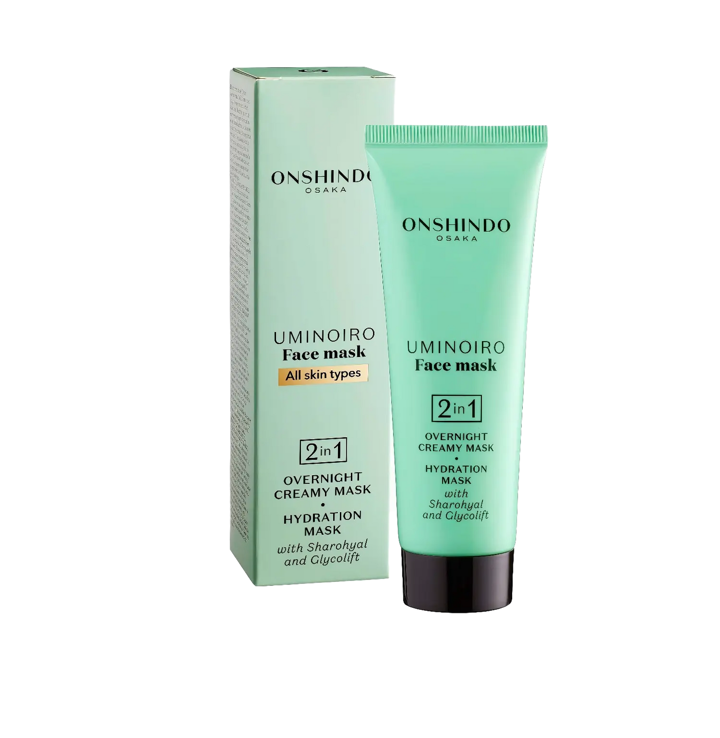 Onshindo Osaka Uminoiro overnight creamy/hydration face mask (all skin types) 75ml-Wonder Skin