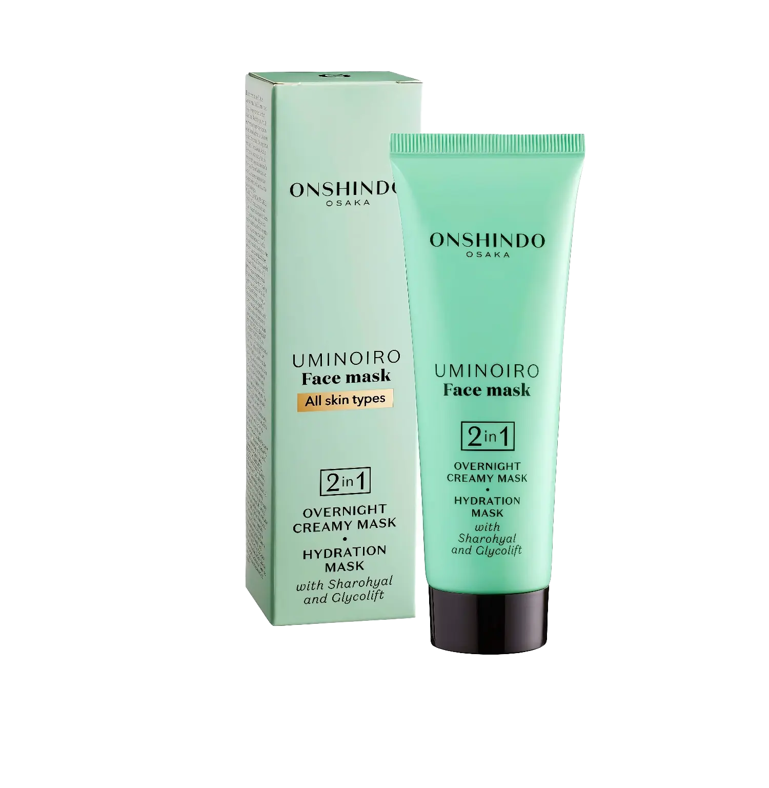 Onshindo Osaka Uminoiro overnight creamy/hydration face mask (all skin types) 75ml-Wonder Skin