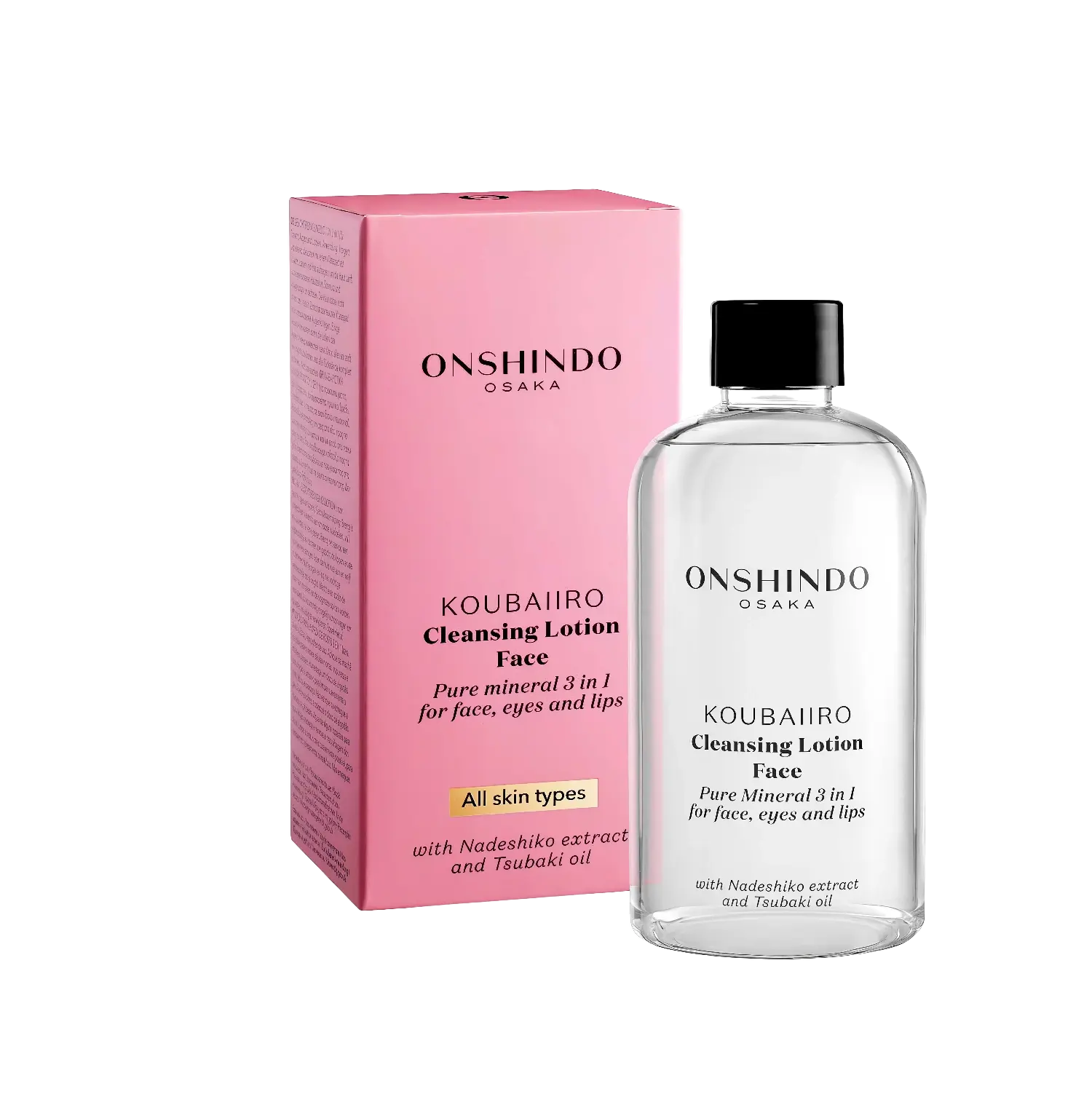 Onshondo Osaka Koubaiiro Pure mineral 3 in 1 cleansing lotion 250ml-Wonder Skin