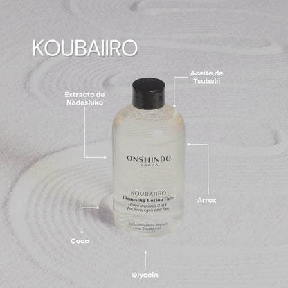 Onshondo Osaka Koubaiiro Pure mineral 3 in 1 cleansing lotion 250ml-Wonder Skin