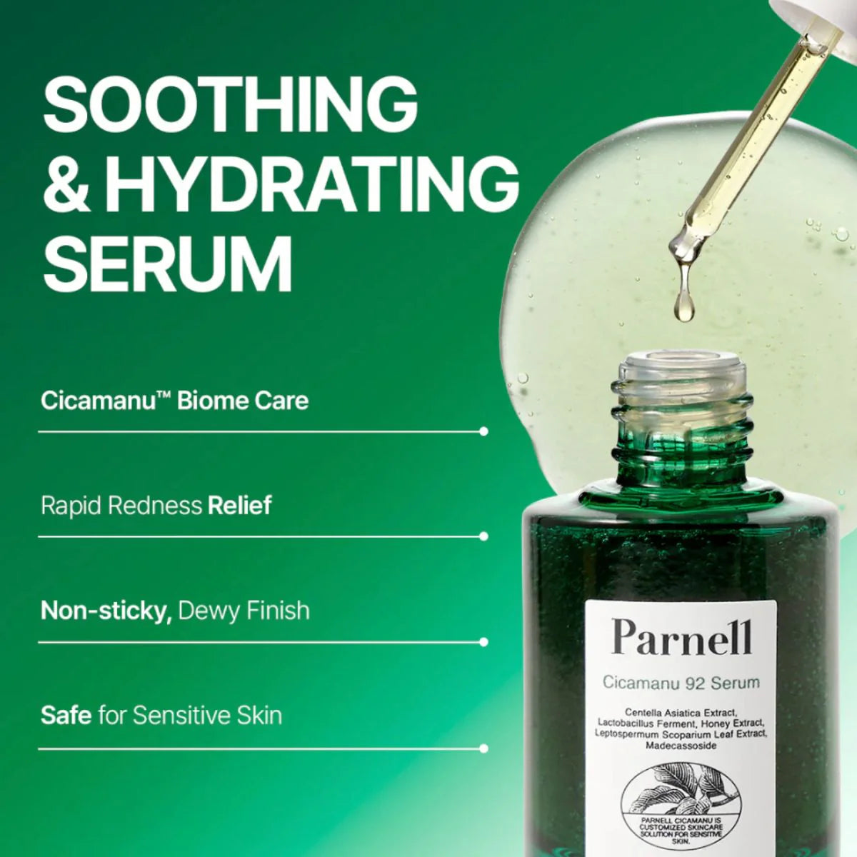 Parnell Cicamanu 92 Serum 30ml-Wonder Skin