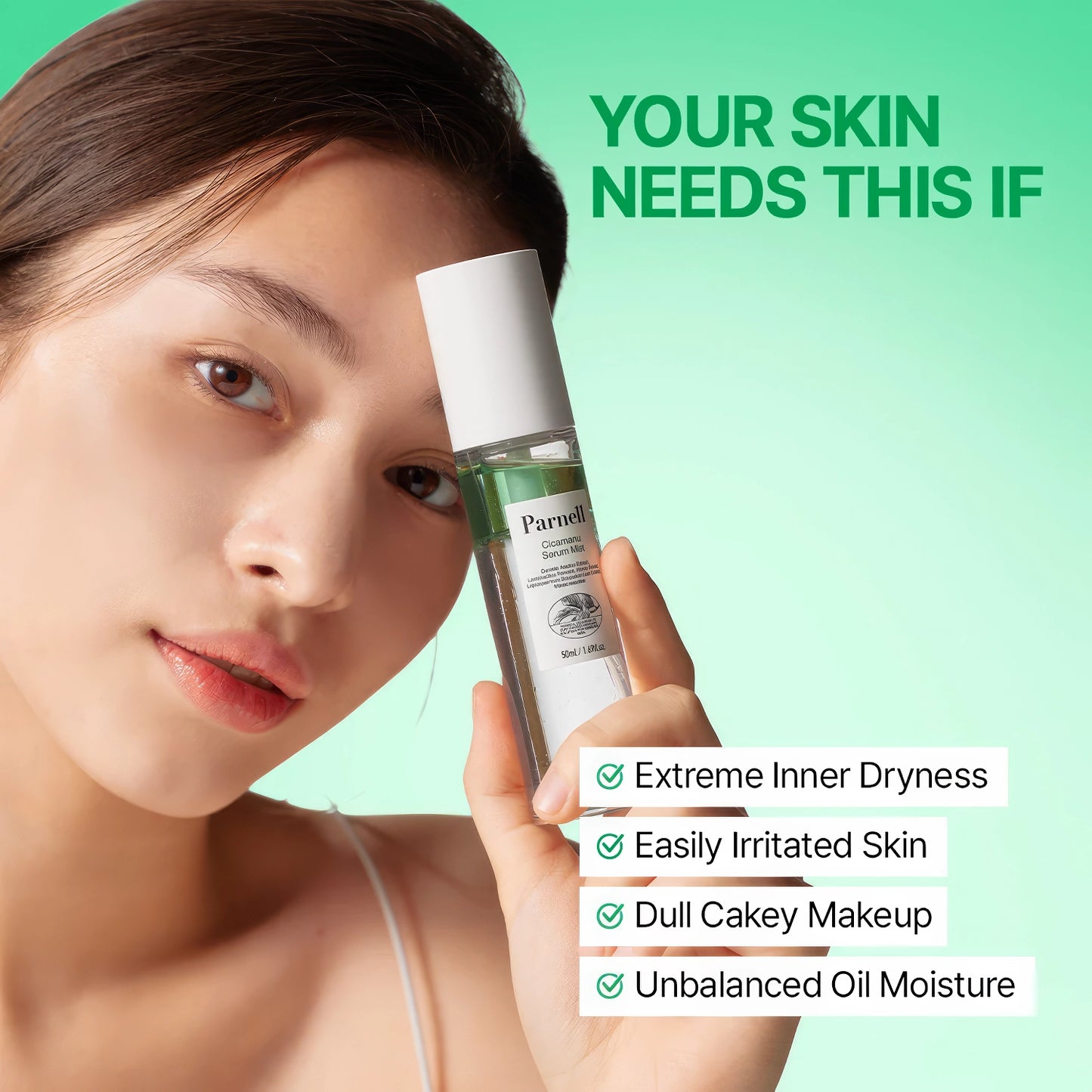 Parnell Cicamanu Serum Mist 50ml-Wonder Skin