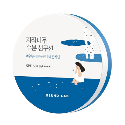 Round Lab Birch Juice Moisutrizing Sun Cushion SPF 50+ PA++++, 15g-Wonder Skin