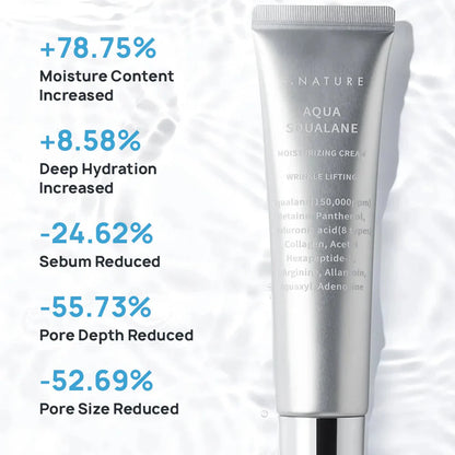 S.Nature Aqua Squalane Moisturizing Creme 60ml-Wonder Skin