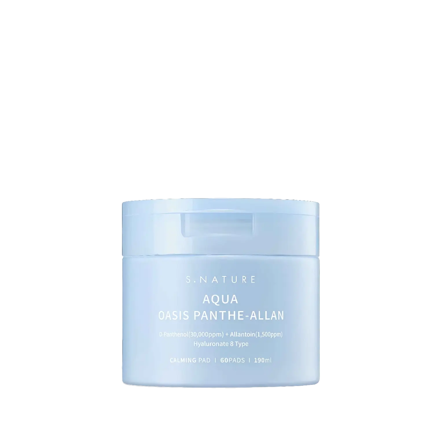 S.Nature Aqua Oasis Panthe-Allan Calming Pad 60St./190ml-Wonder Skin