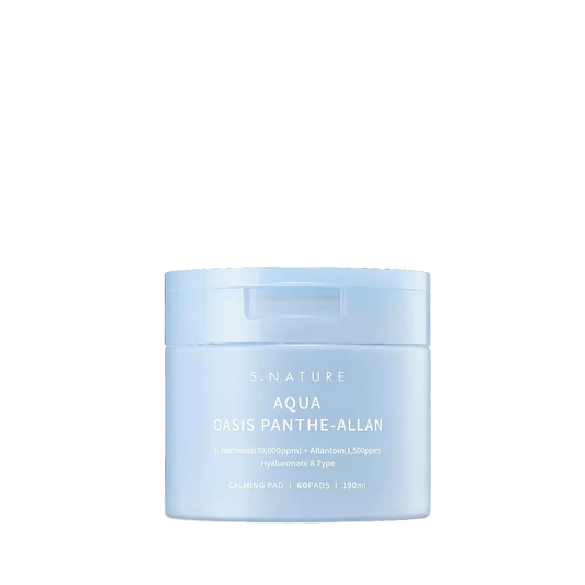 S.Nature Aqua Oasis Panthe-Allan Calming Pad 60St./190ml-Wonder Skin