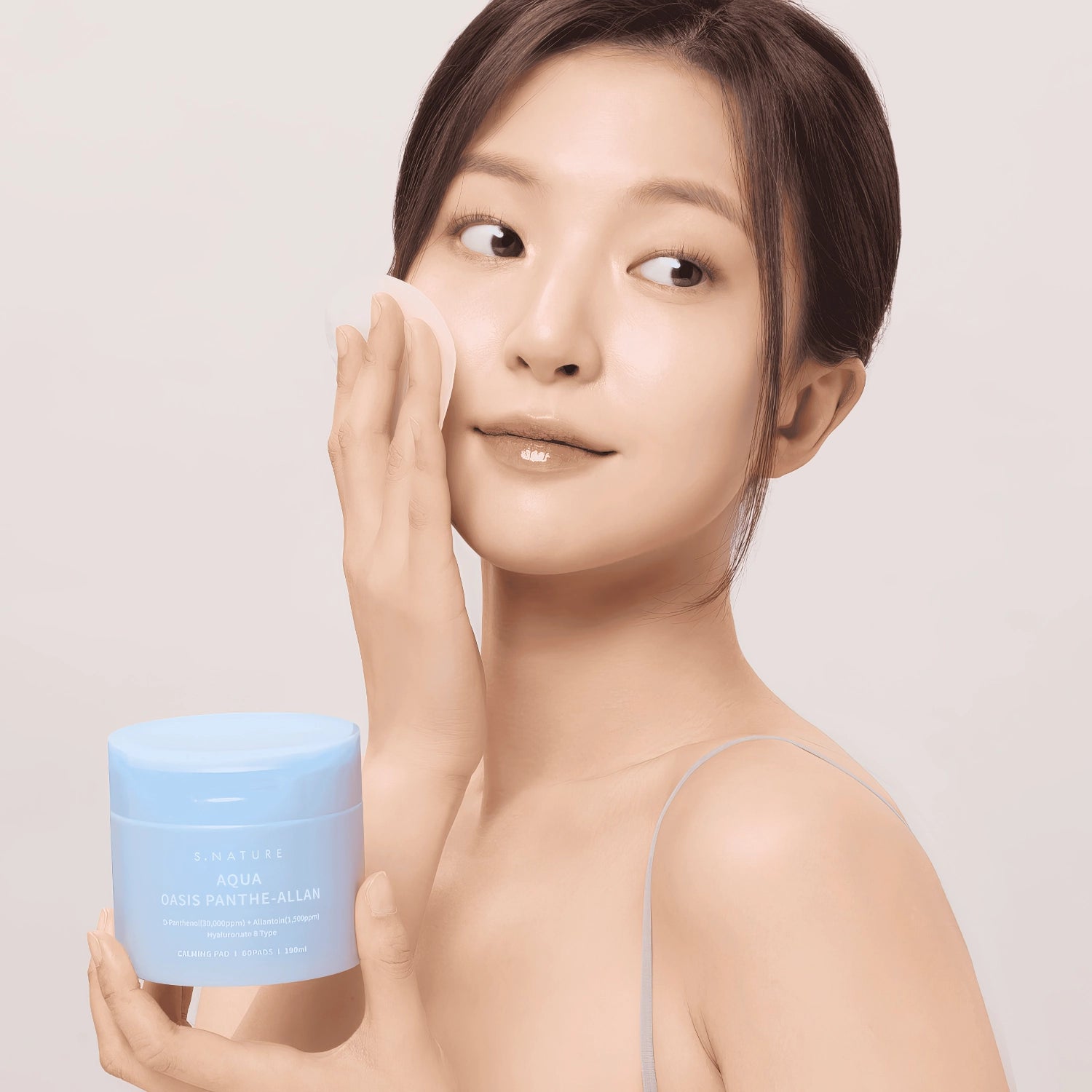 S.Nature Aqua Oasis Panthe-Allan Calming Pad 60St./190ml-Wonder Skin