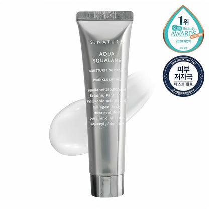 S.Nature Aqua Squalane Moisturizing Creme 60ml-Wonder Skin