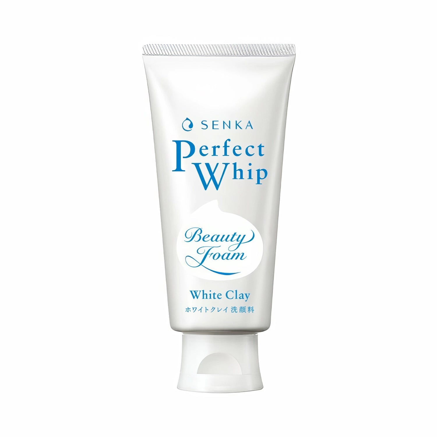 Shiseido Senka Perfect Whip White Clay Face Wash 120g-Wonder Skin