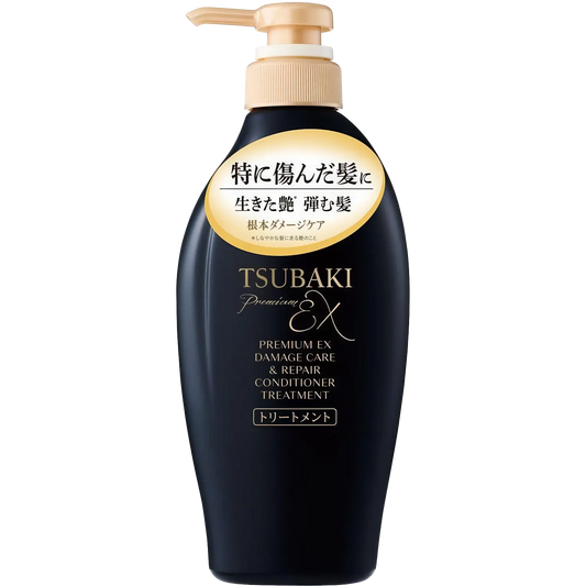 Shiseido Tsubaki Premium EX Damage Care & Repair Conditioner Treatment 450ml-Wonder Skin