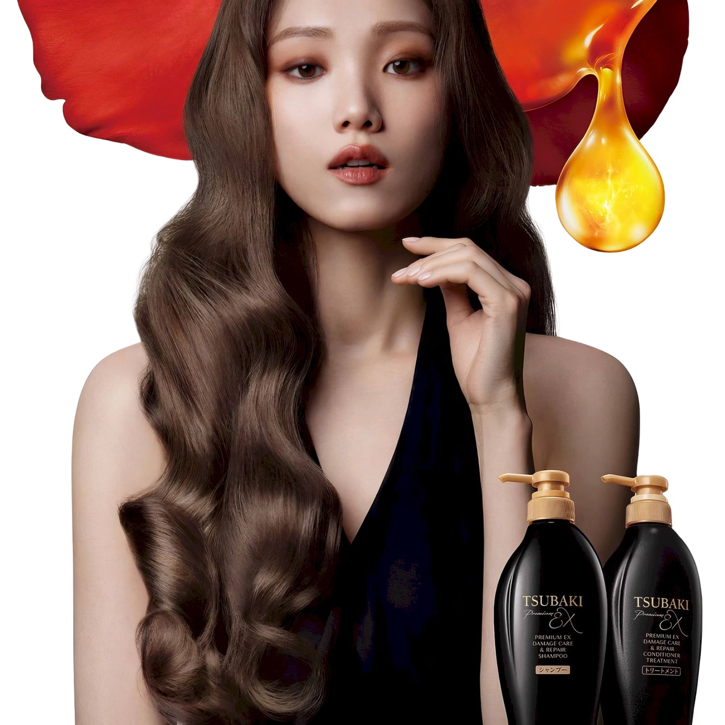 Shiseido Tsubaki Premium EX Damage Care & Repair Shampoo 450ml-Wonder Skin