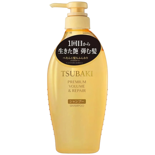 Shiseido Tsubaki Premium Volume Repair Shampoo 450ml-Wonder Skin