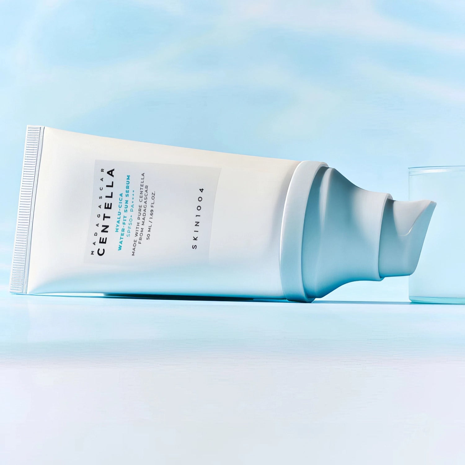 SKIN1004 Madagascar Centella Hyalu-Cica Water-Fit Sun Serum SPF50+ PA++++ 50ml-Wonder Skin