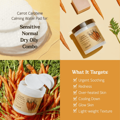 Skinfood Carrot Carotene Calming Water Pad 60St./250g-Wonder Skin