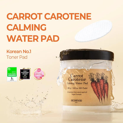 Skinfood Carrot Carotene Calming Water Pad 60St./250g-Wonder Skin