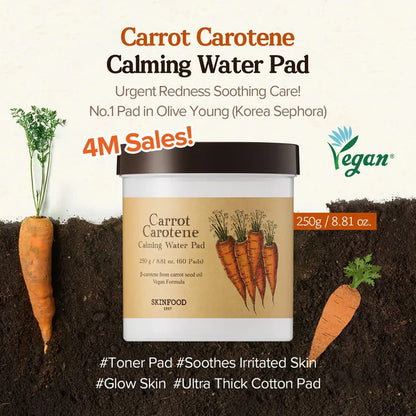 Skinfood Carrot Carotene Calming Water Pad 60St./250g-Wonder Skin