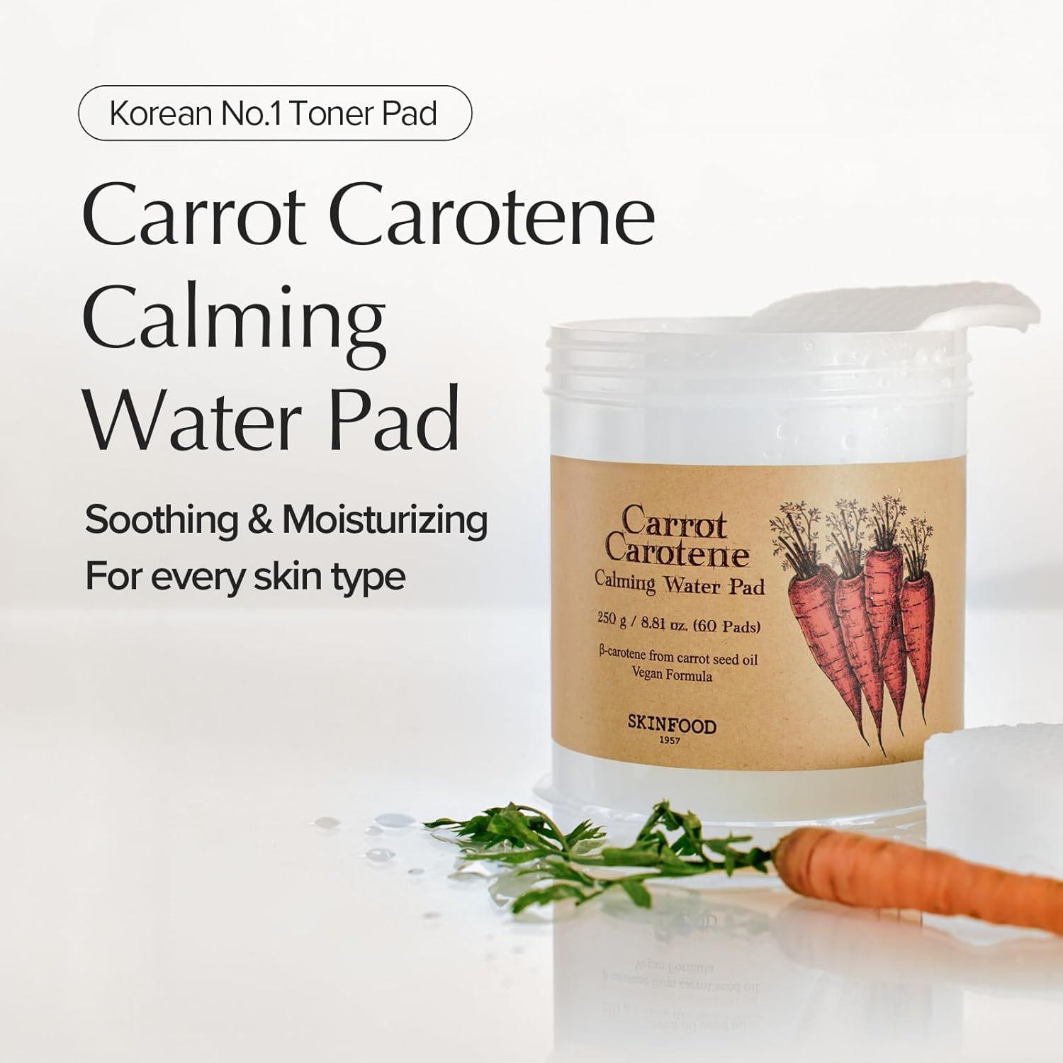 Skinfood Carrot Carotene Calming Water Pad 250g-Wonder Skin