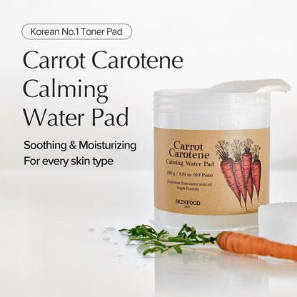 Skinfood Carrot Carotene Calming Water Pad 250g-Wonder Skin